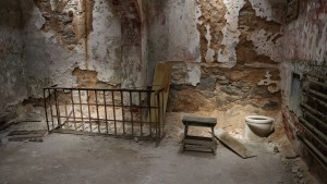 small prison cell