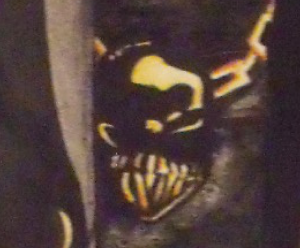 gold skull